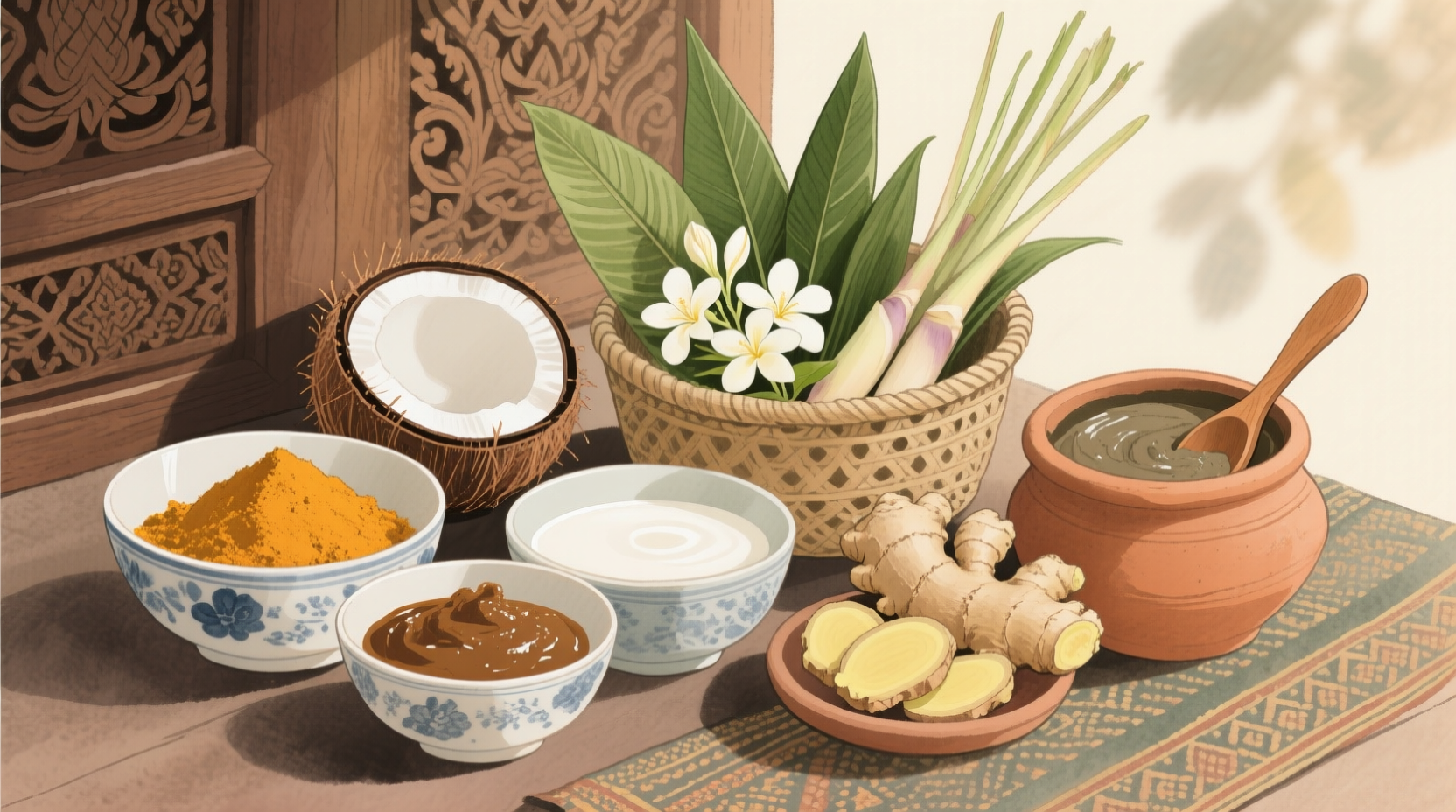 компоненты тайской косметики