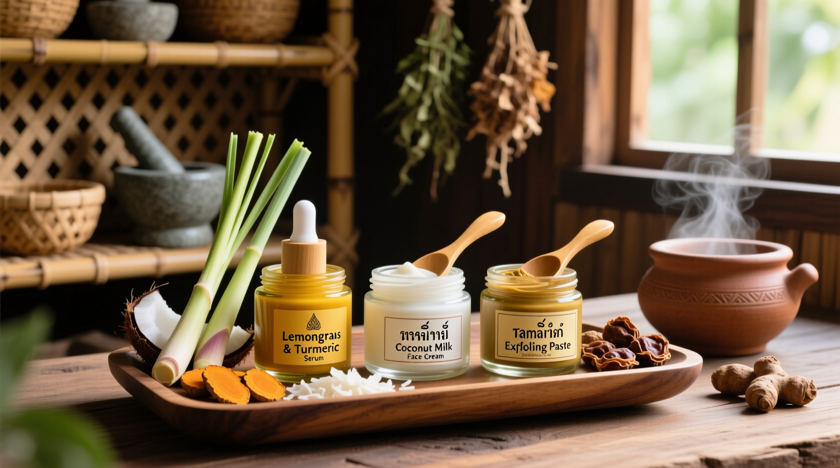 Рецепты домашних средств с тайской косметикой