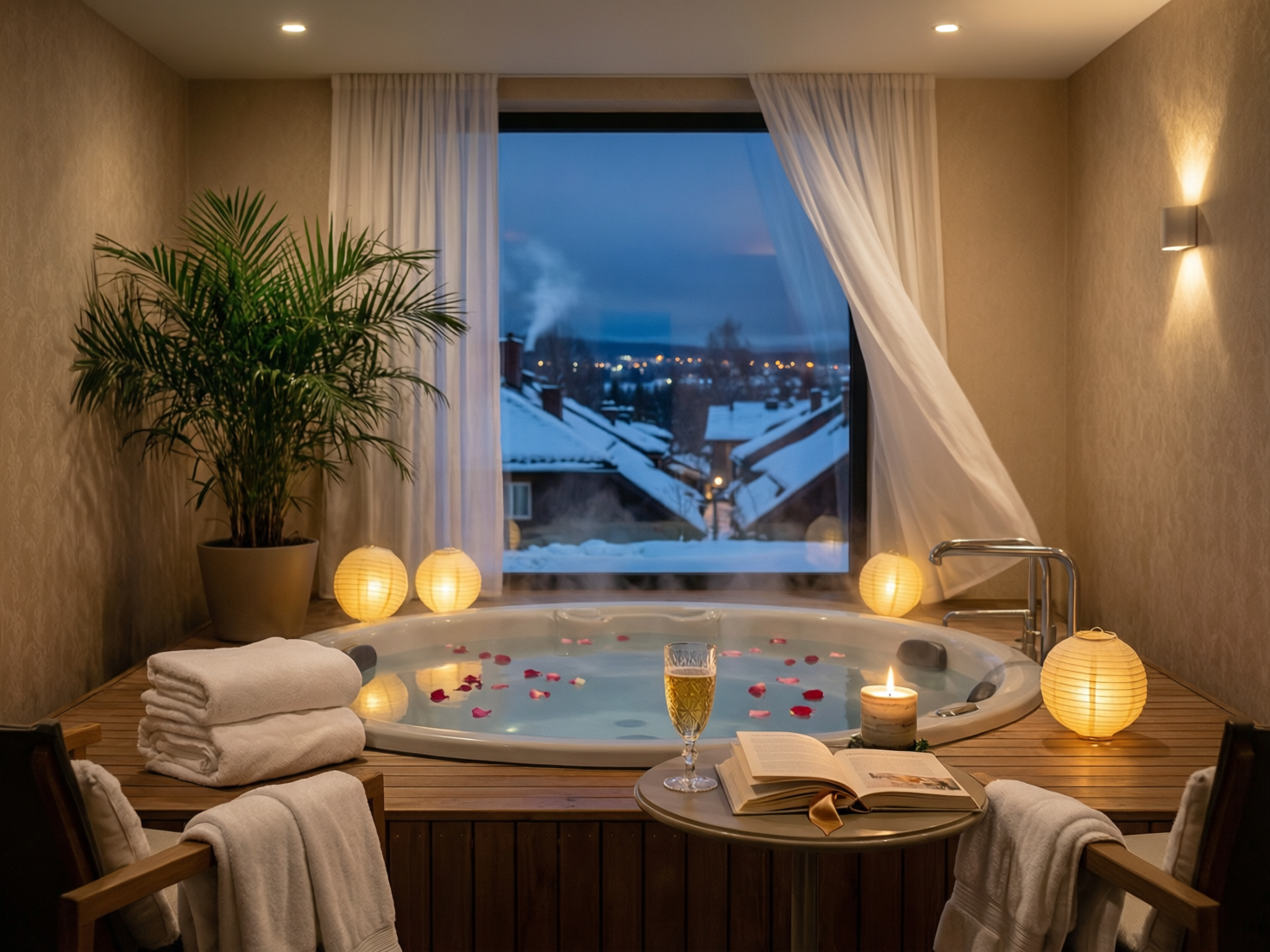 Домашний SPA на новогодних каникулах