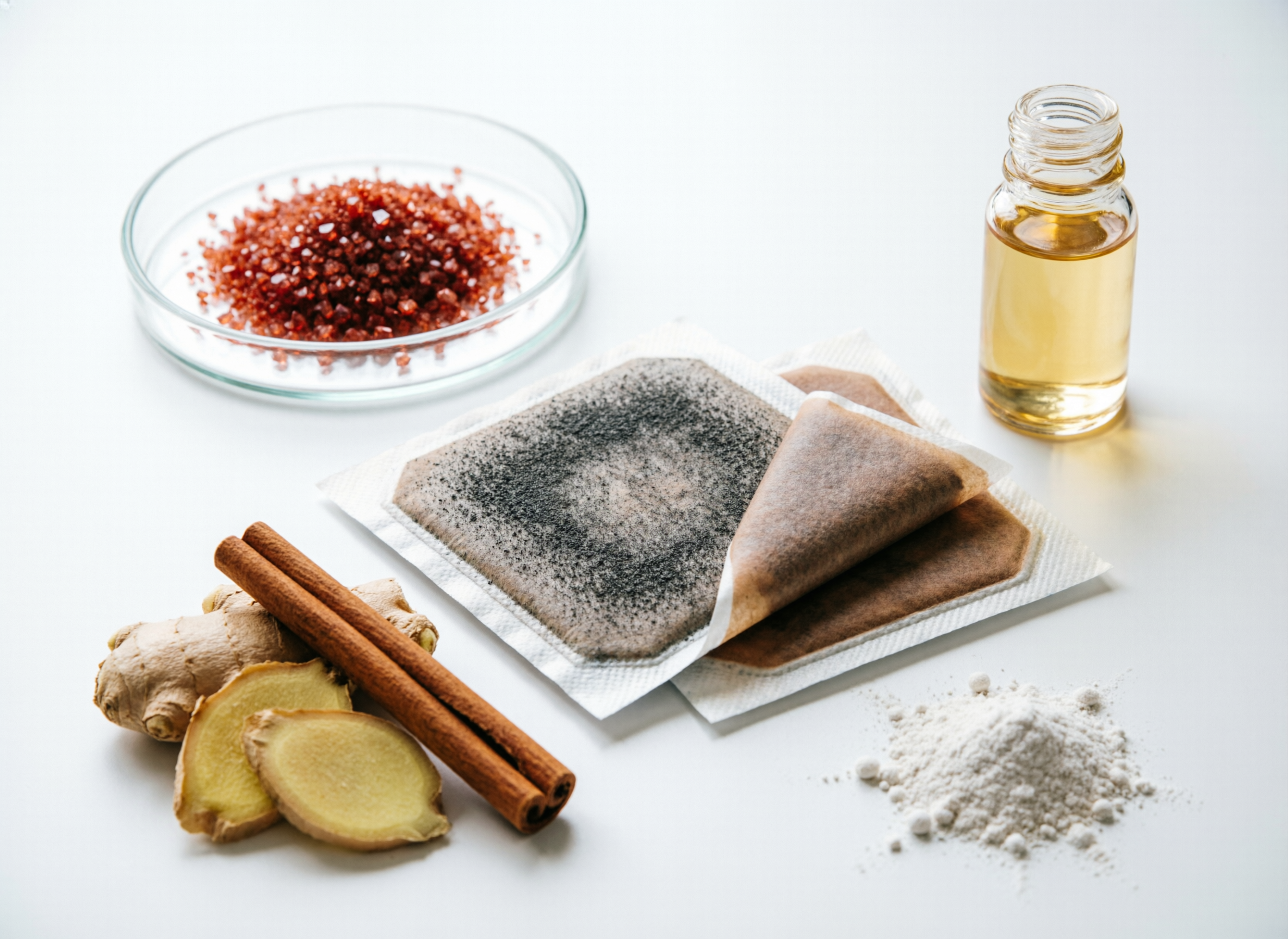 Ключевые компоненты в составе разогревающих средств